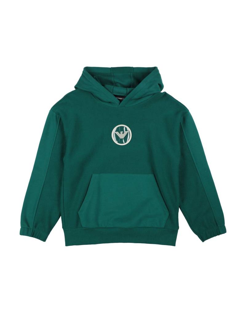 EMPORIO ARMANI Sweatshirt Kinder Smaragdgrün von EMPORIO ARMANI