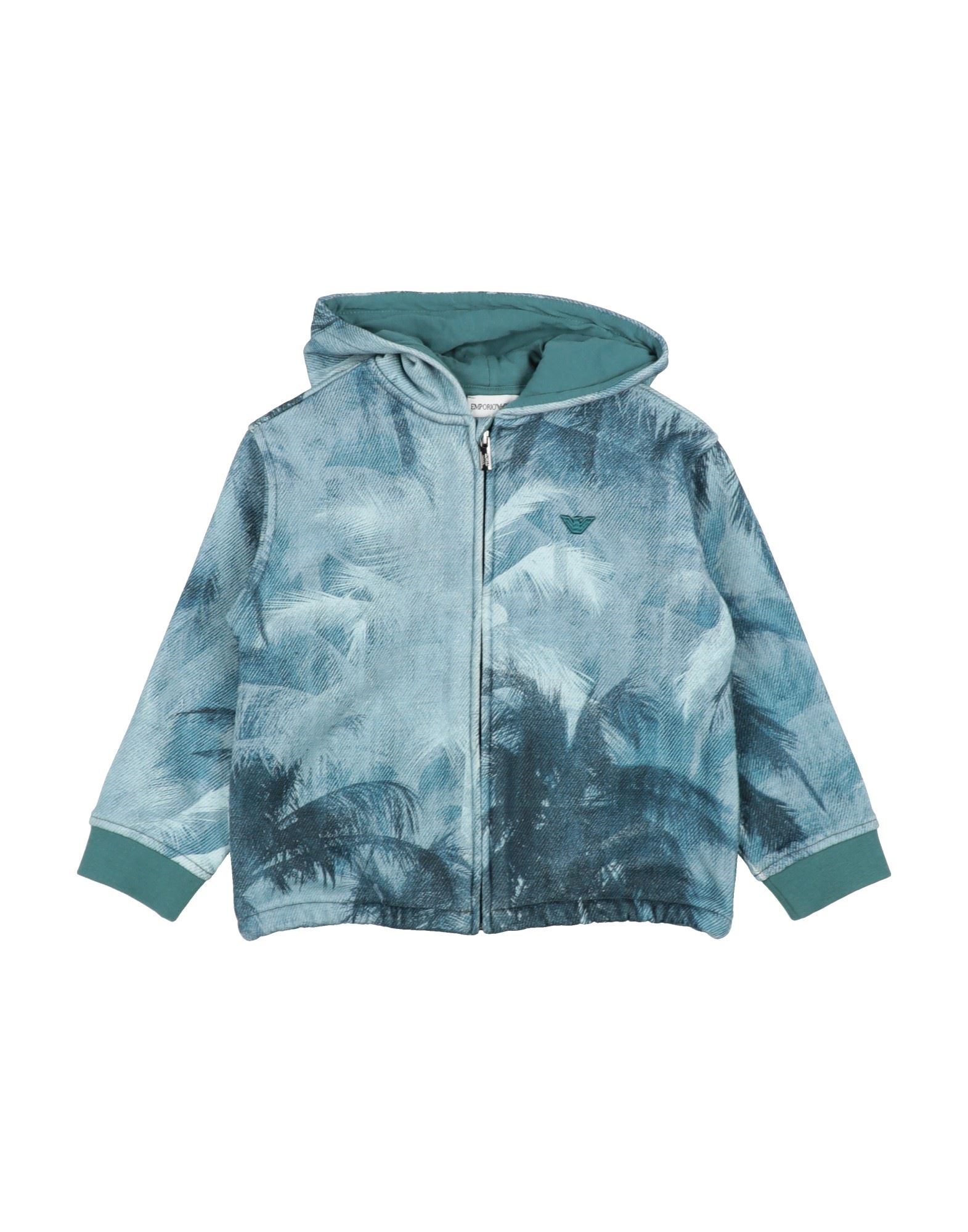 EMPORIO ARMANI Sweatshirt Kinder Taubenblau von EMPORIO ARMANI