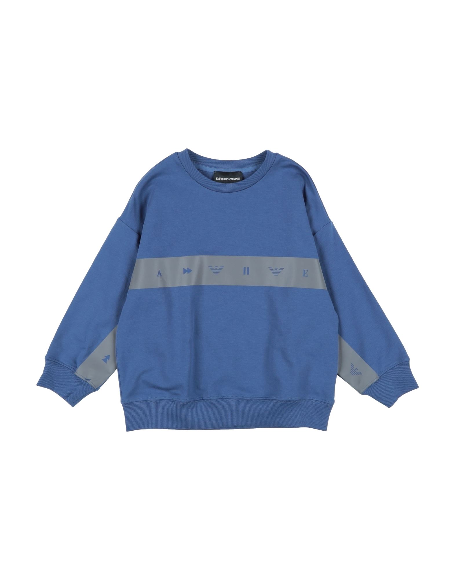 EMPORIO ARMANI Sweatshirt Kinder Taubenblau von EMPORIO ARMANI