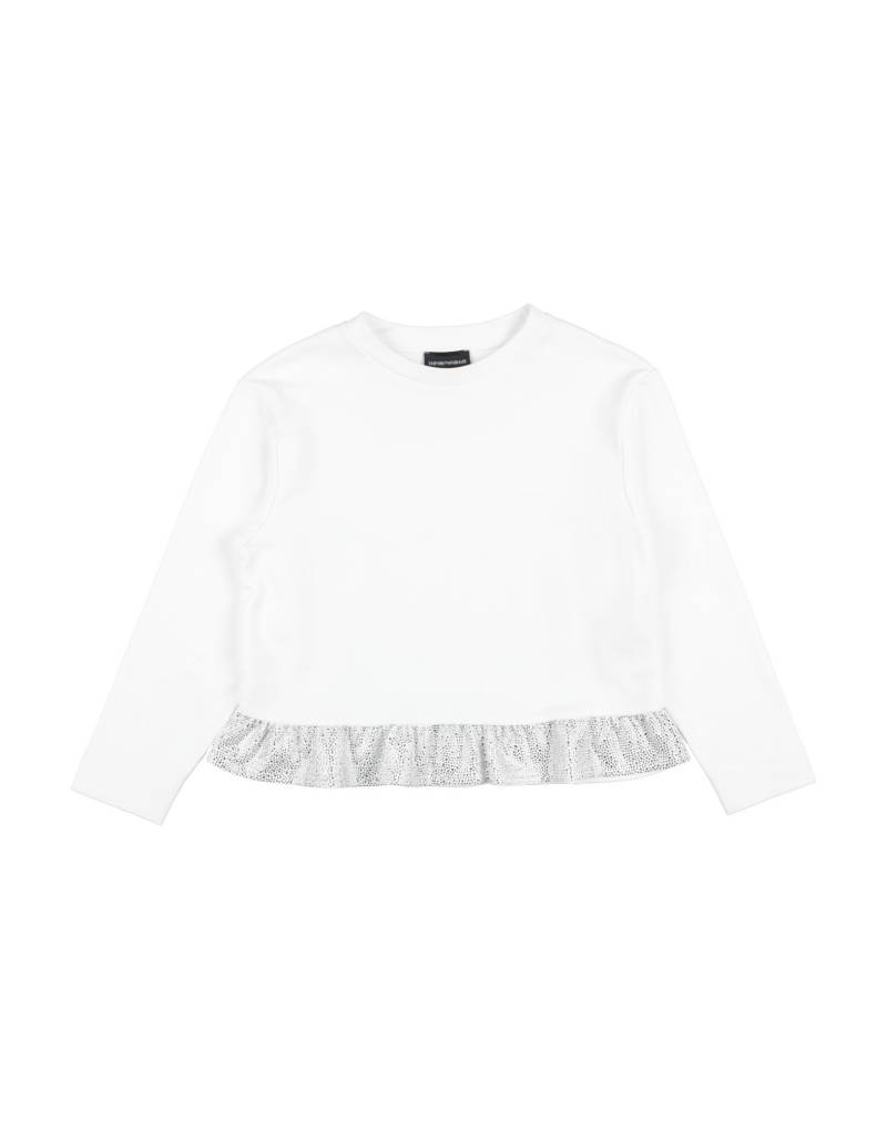 EMPORIO ARMANI Sweatshirt Kinder Weiß von EMPORIO ARMANI