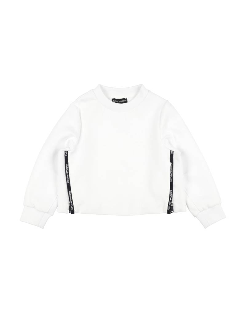 EMPORIO ARMANI Sweatshirt Kinder Weiß von EMPORIO ARMANI