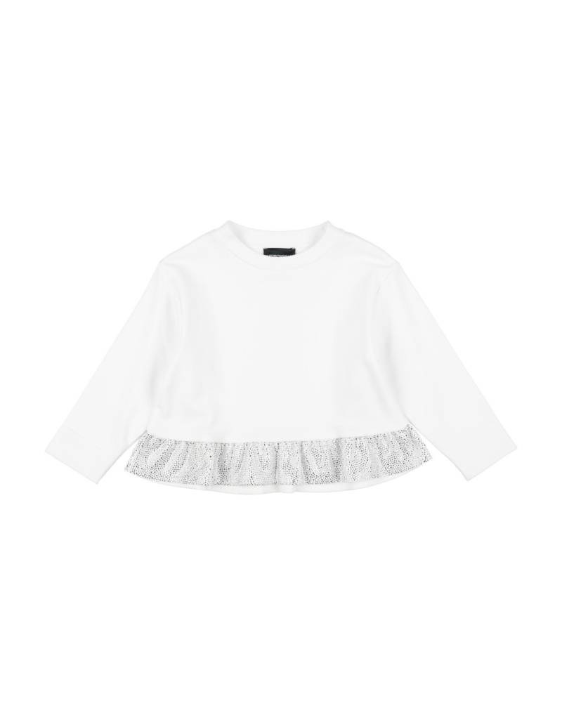 EMPORIO ARMANI Sweatshirt Kinder Weiß von EMPORIO ARMANI