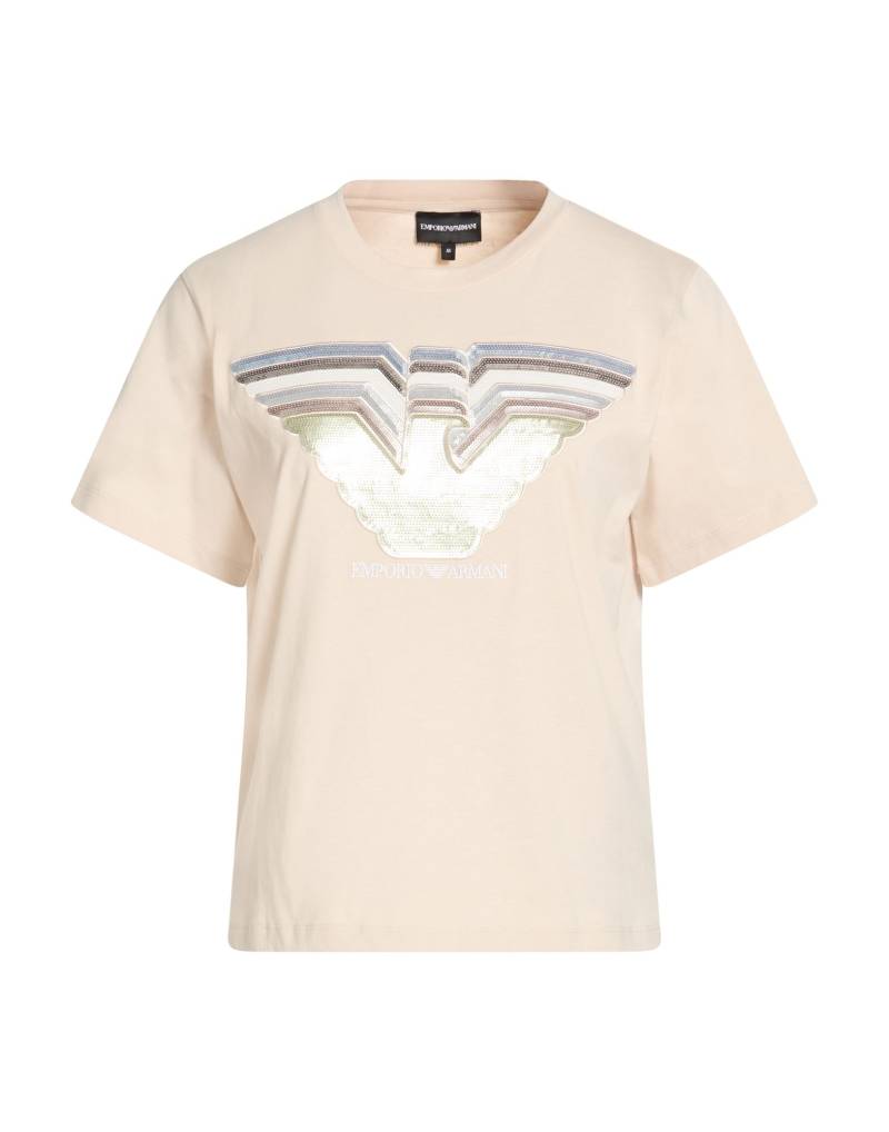 EMPORIO ARMANI T-shirts Damen Beige von EMPORIO ARMANI