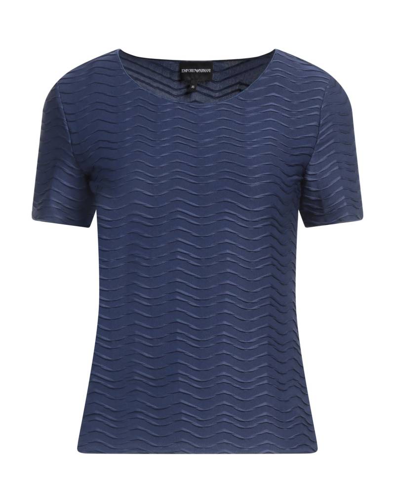 EMPORIO ARMANI T-shirts Damen Blau von EMPORIO ARMANI