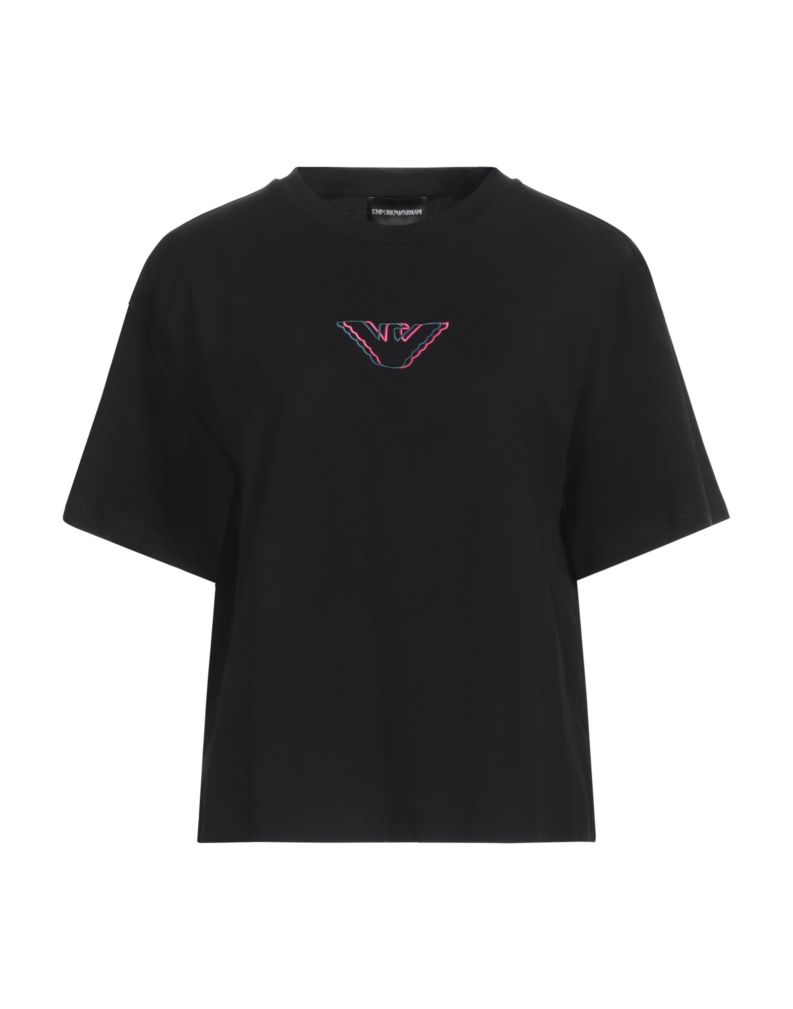 EMPORIO ARMANI T-shirts Damen Schwarz EMPORIO ARMANI T-shirts Damen Schwarz von EMPORIO ARMANI