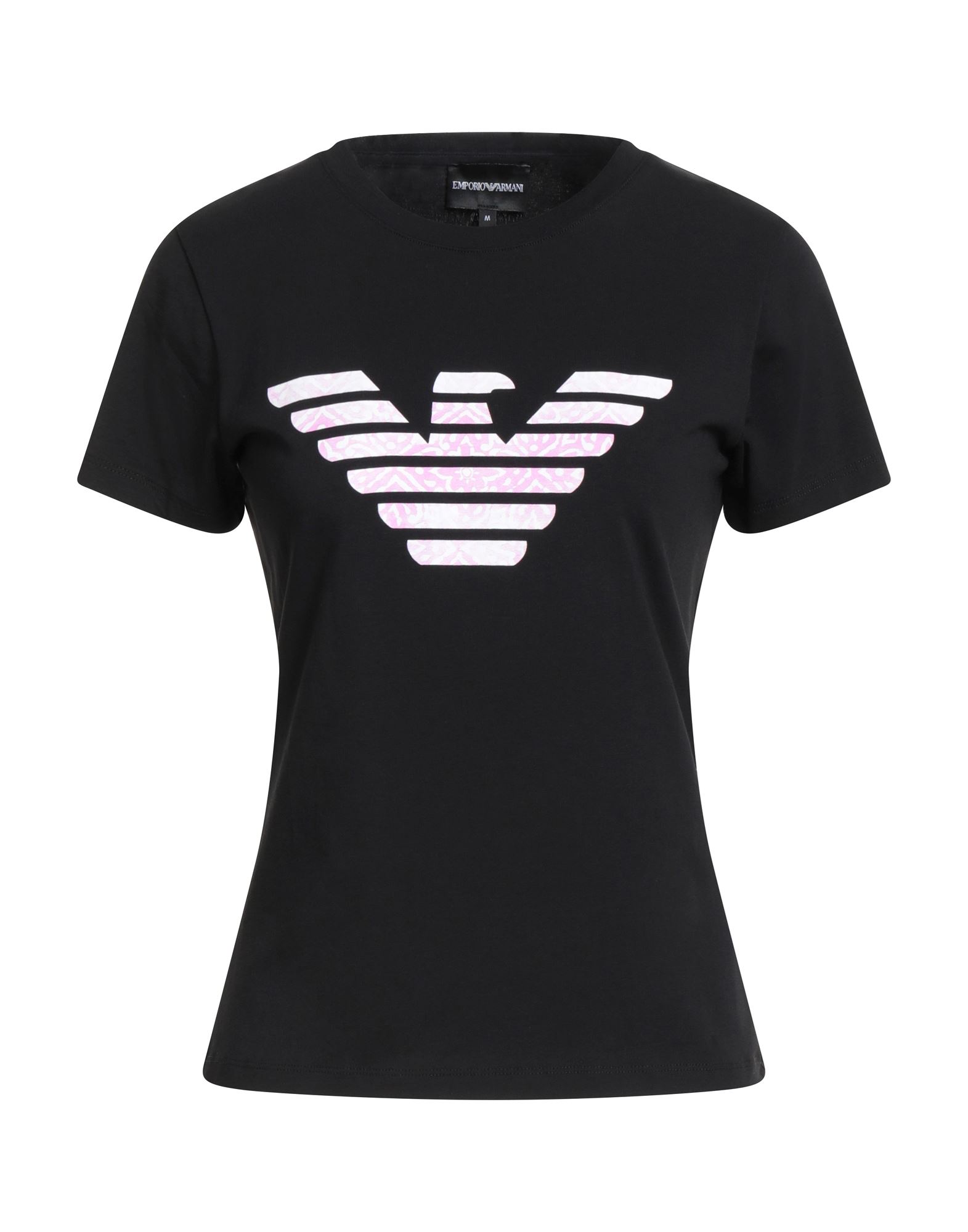 EMPORIO ARMANI T-shirts Damen Schwarz EMPORIO ARMANI T-shirts Damen Schwarz von EMPORIO ARMANI
