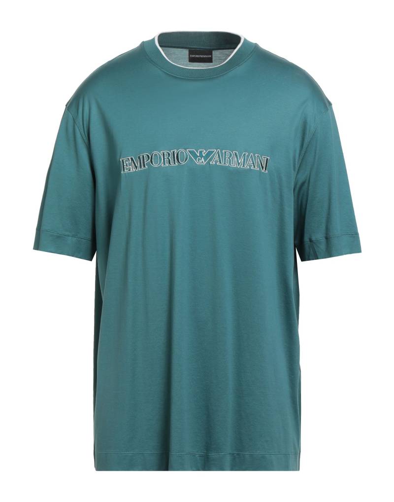 EMPORIO ARMANI T-shirts Herren Aquamarin EMPORIO ARMANI T-shirts Herren Aquamarin von EMPORIO ARMANI