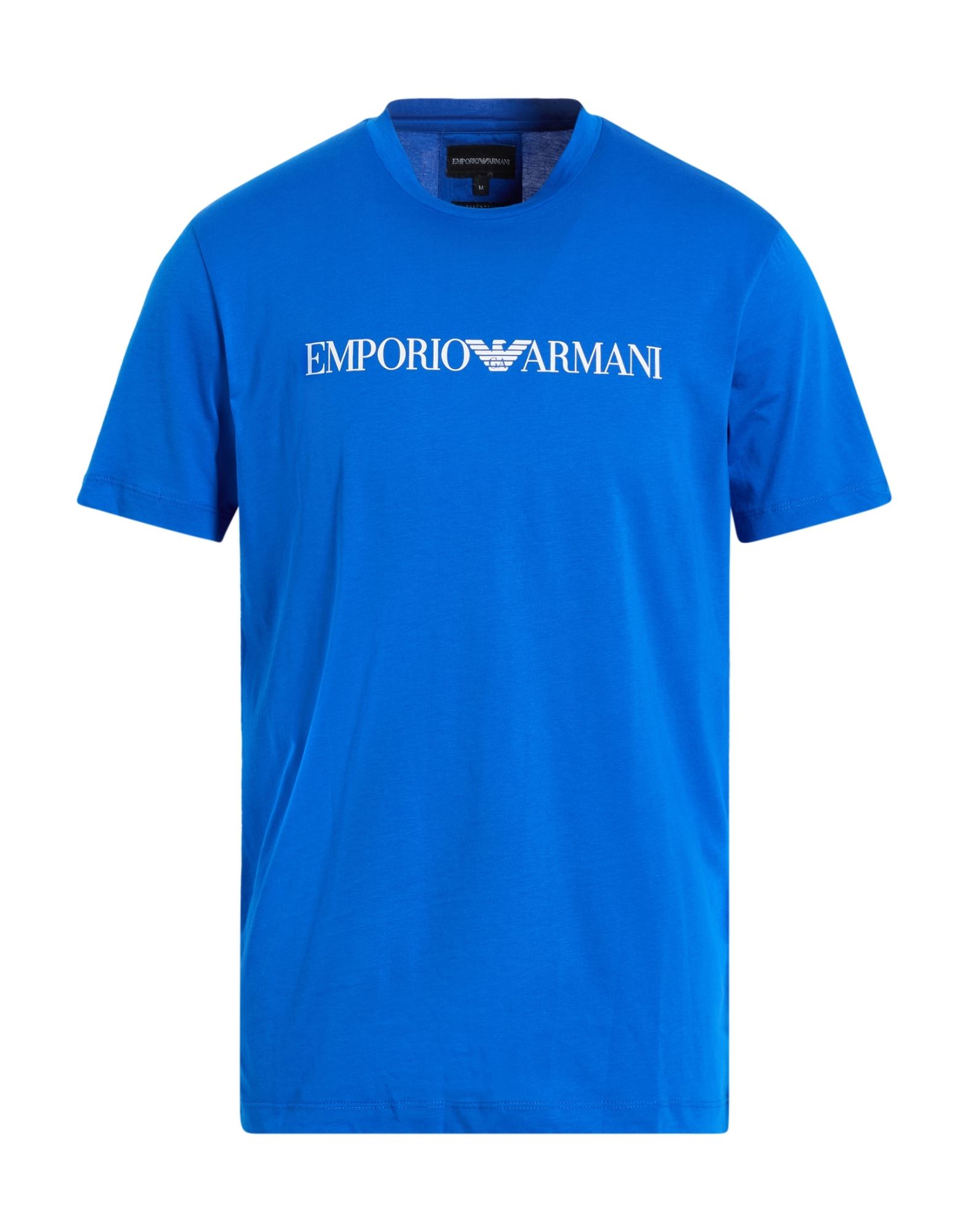 EMPORIO ARMANI T-shirts Herren Azurblau von EMPORIO ARMANI