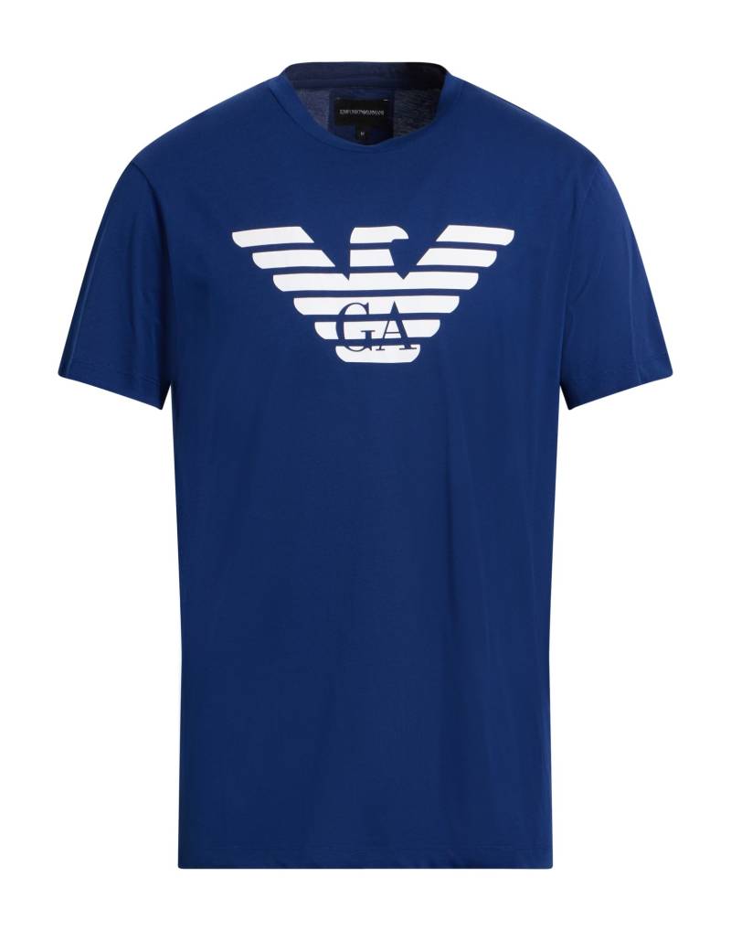 EMPORIO ARMANI T-shirts Herren Blau EMPORIO ARMANI T-shirts Herren Blau von EMPORIO ARMANI