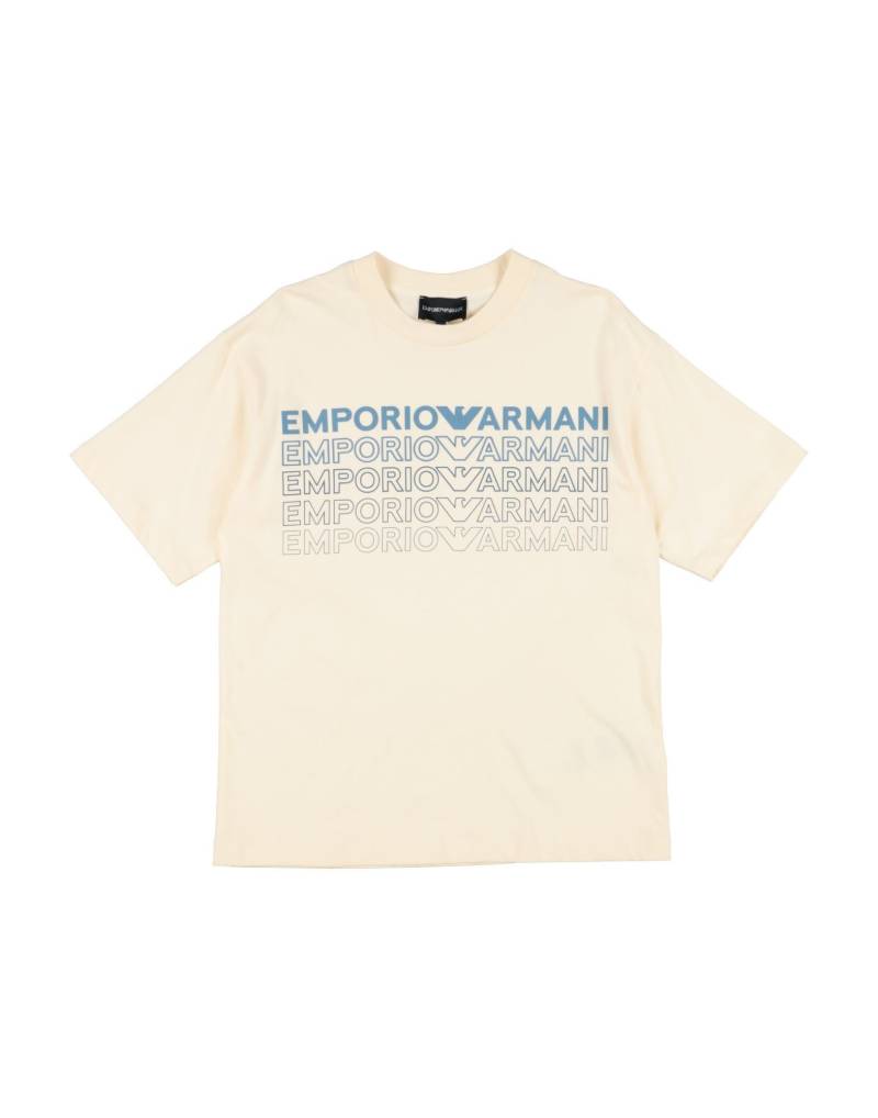 EMPORIO ARMANI T-shirts Kinder Cremeweiß von EMPORIO ARMANI