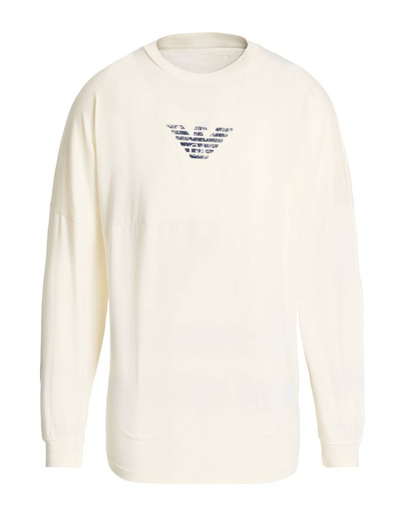 EMPORIO ARMANI T-shirts Herren Cremeweiß EMPORIO ARMANI T-shirts Herren Cremeweiß von EMPORIO ARMANI