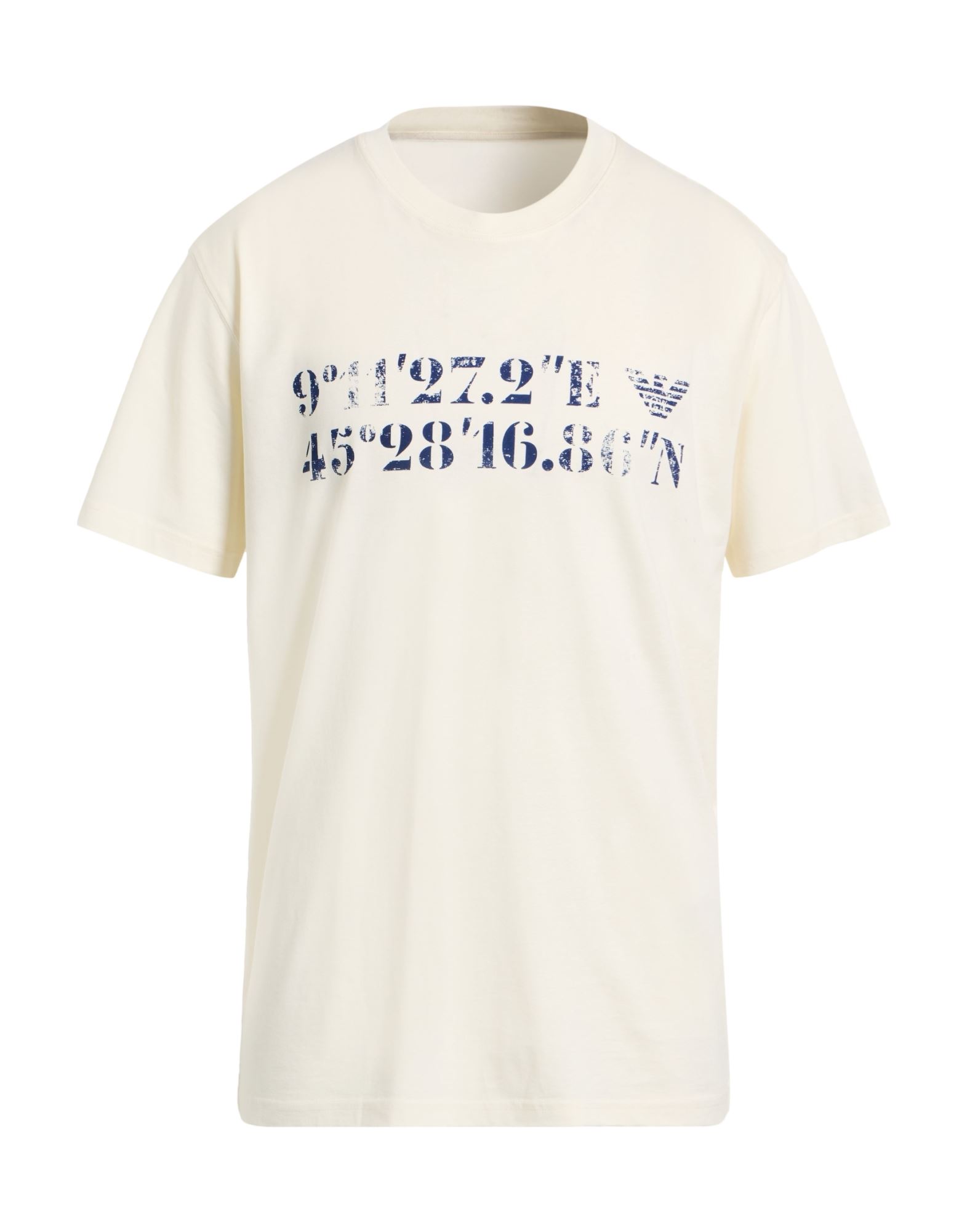 EMPORIO ARMANI T-shirts Herren Cremeweiß EMPORIO ARMANI T-shirts Herren Cremeweiß von EMPORIO ARMANI