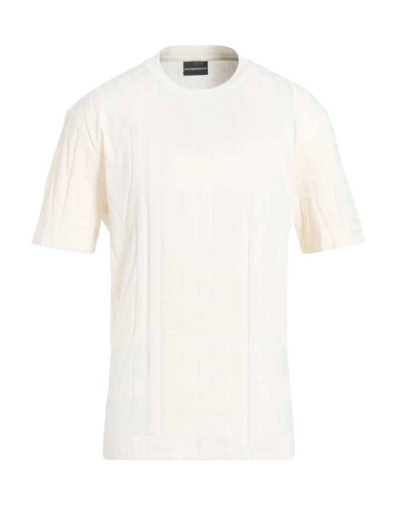 EMPORIO ARMANI T-shirts Herren Cremeweiß von EMPORIO ARMANI