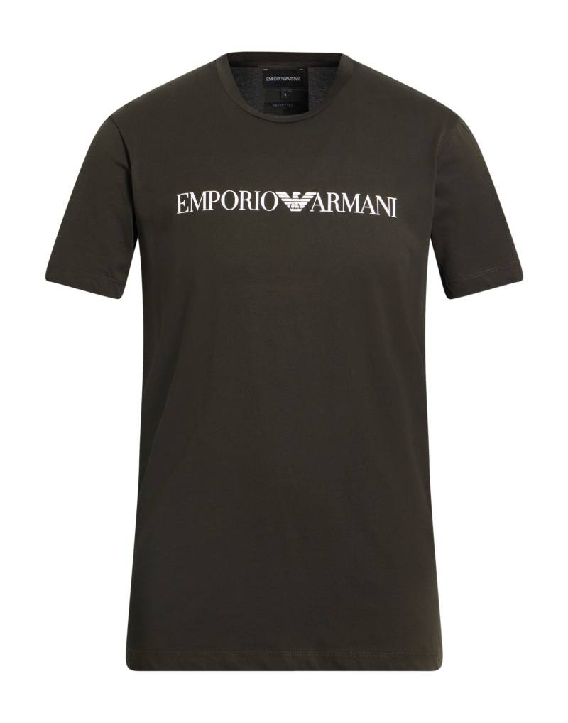 EMPORIO ARMANI T-shirts Herren Dunkelgrün von EMPORIO ARMANI
