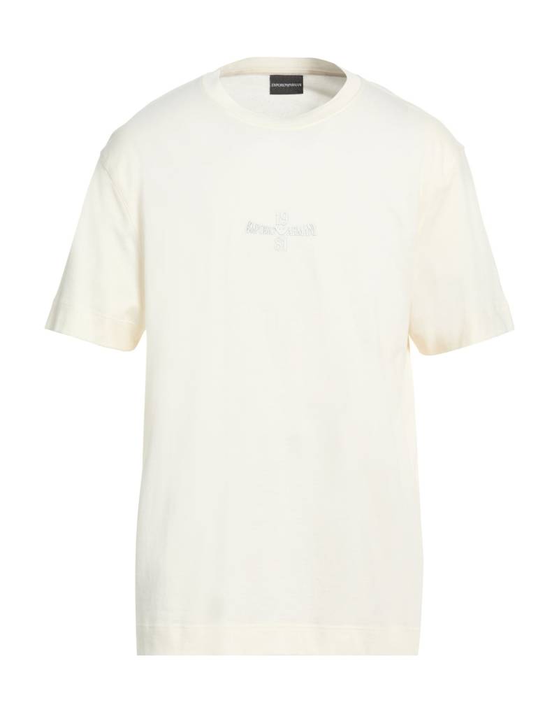 EMPORIO ARMANI T-shirts Herren Elfenbein von EMPORIO ARMANI
