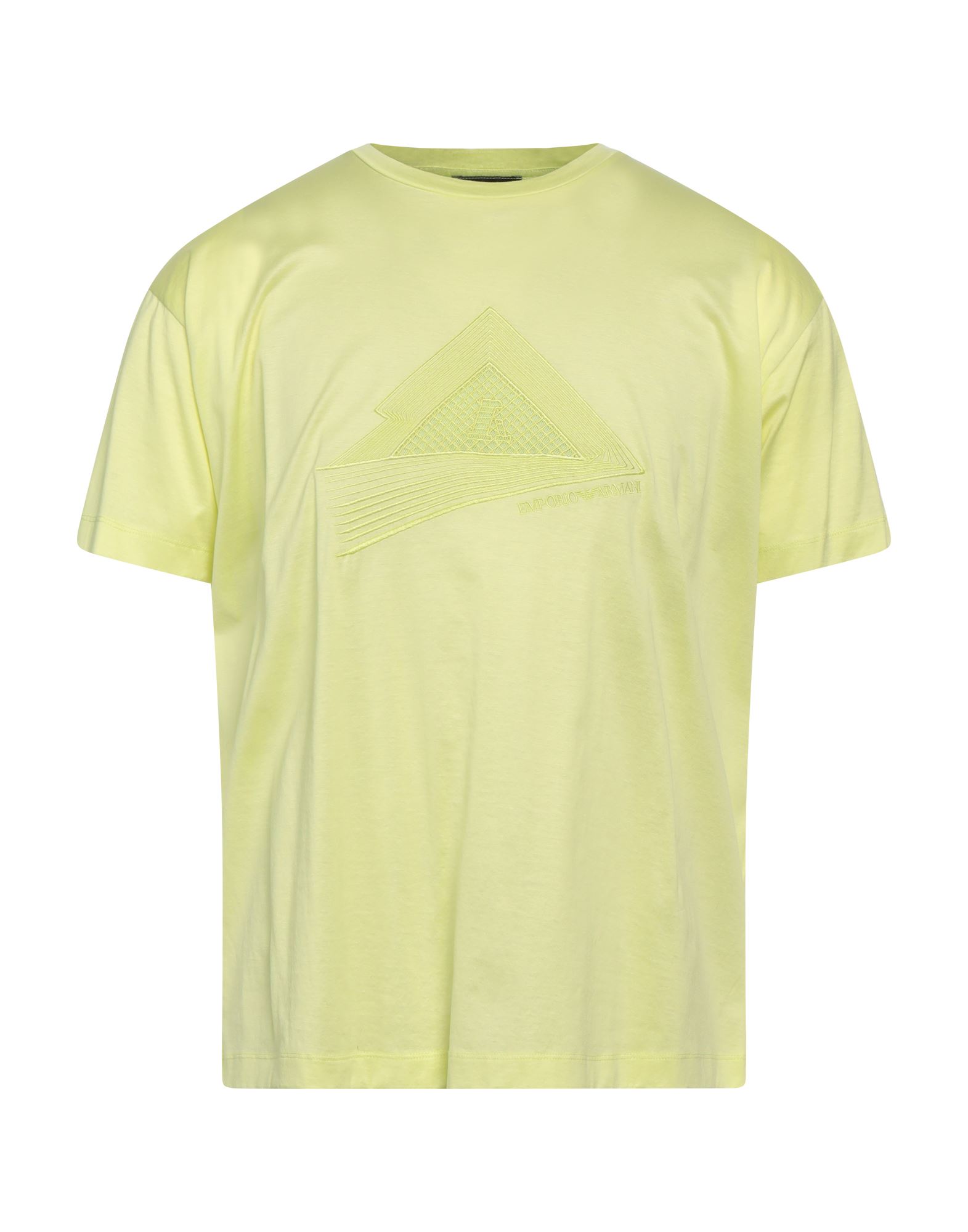 EMPORIO ARMANI T-shirts Herren Gelb von EMPORIO ARMANI