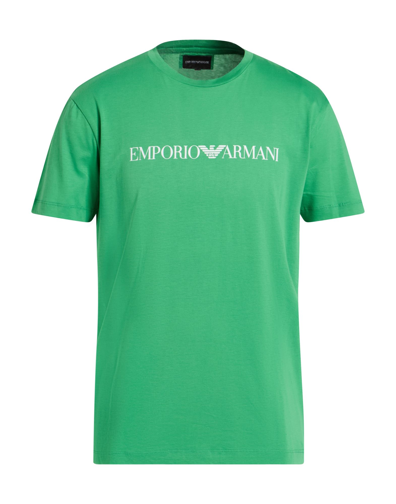 EMPORIO ARMANI T-shirts Herren Grün EMPORIO ARMANI T-shirts Herren Grün von EMPORIO ARMANI