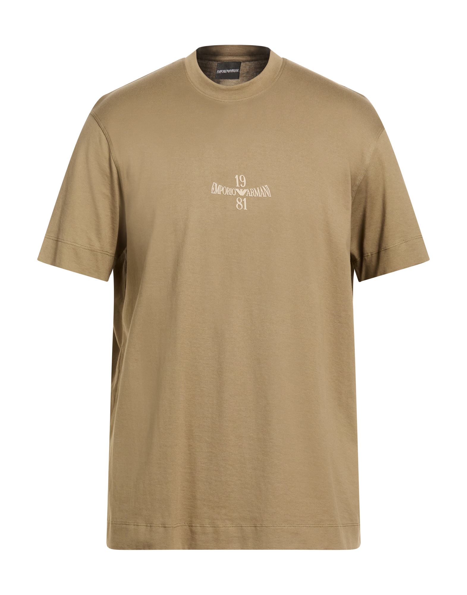EMPORIO ARMANI T-shirts Herren Khaki von EMPORIO ARMANI