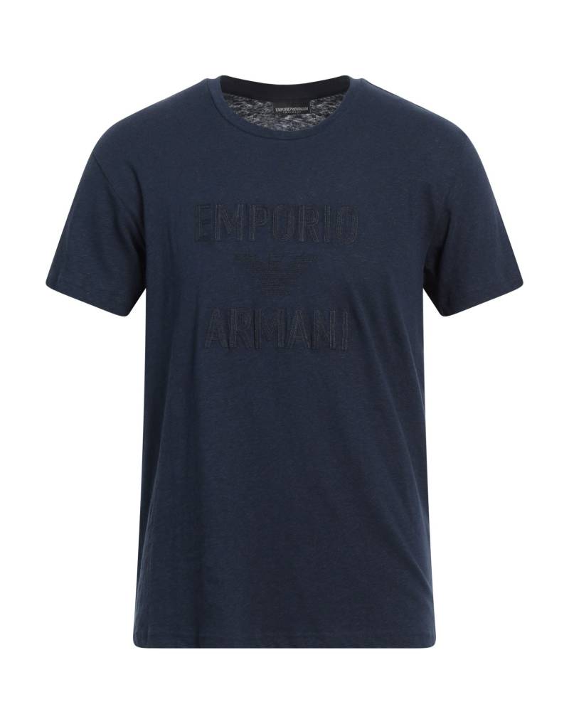 EMPORIO ARMANI T-shirts Herren Marineblau von EMPORIO ARMANI