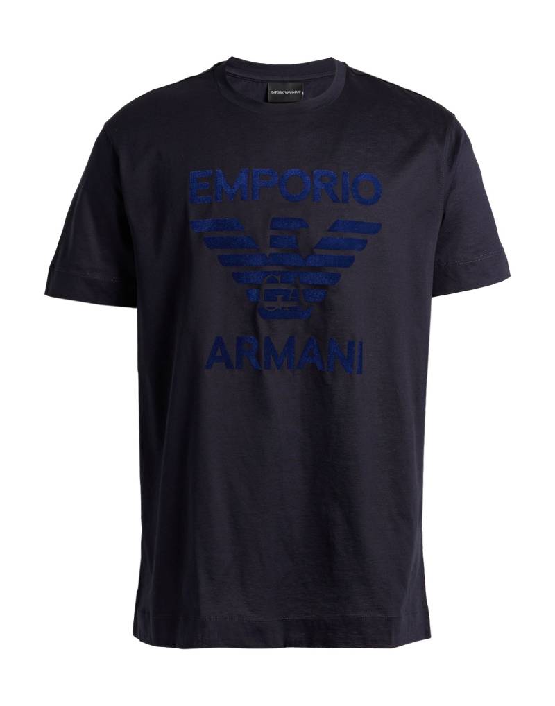 EMPORIO ARMANI T-shirts Herren Nachtblau von EMPORIO ARMANI
