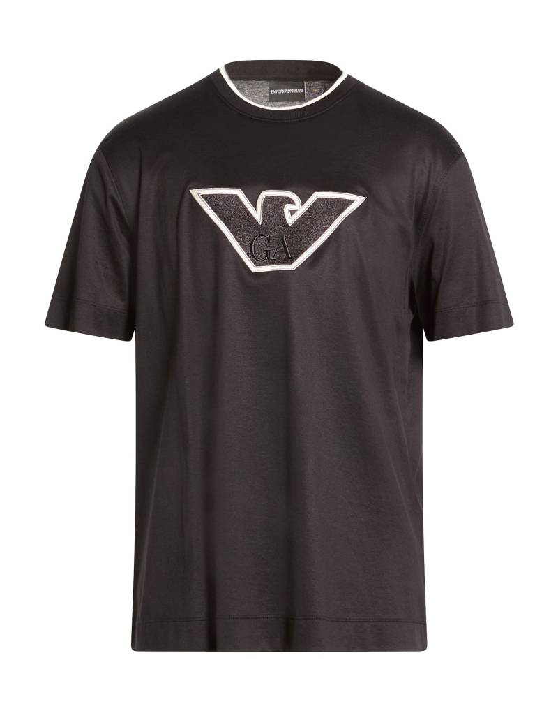 EMPORIO ARMANI T-shirts Herren Schwarz EMPORIO ARMANI T-shirts Herren Schwarz von EMPORIO ARMANI