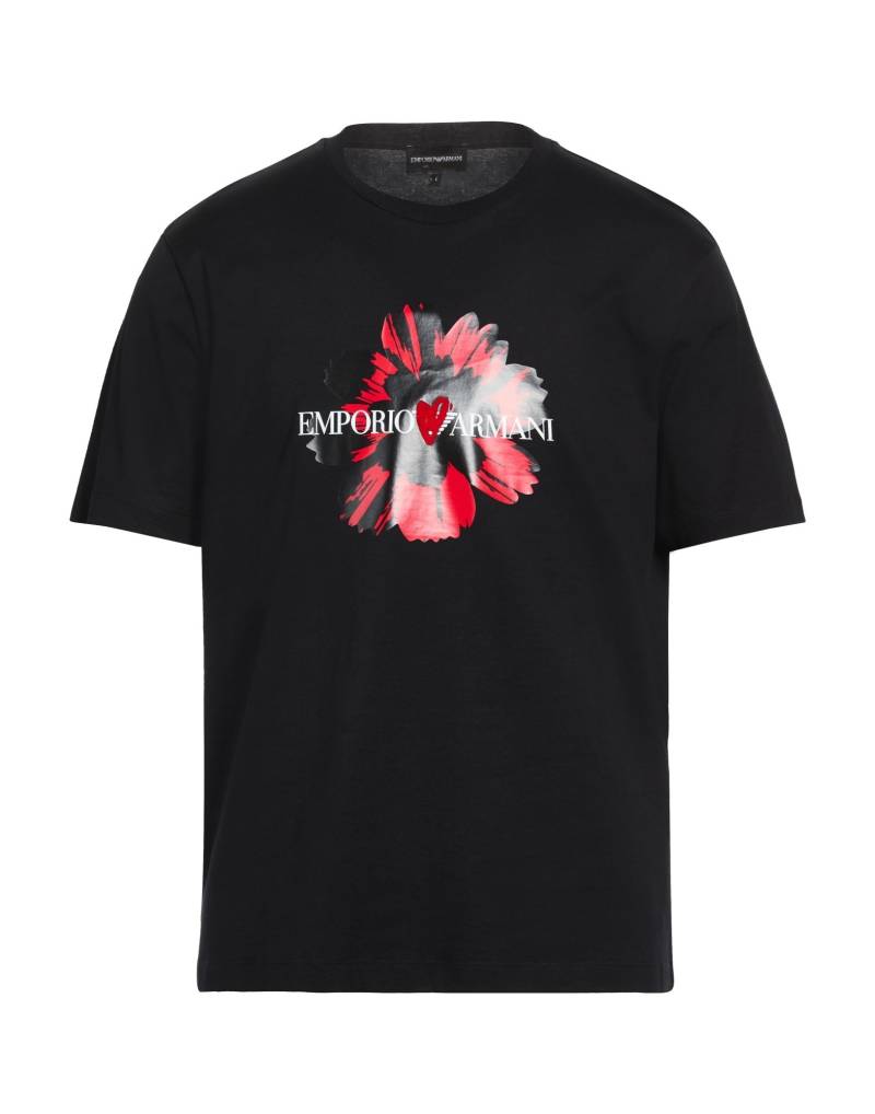 EMPORIO ARMANI T-shirts Herren Schwarz von EMPORIO ARMANI