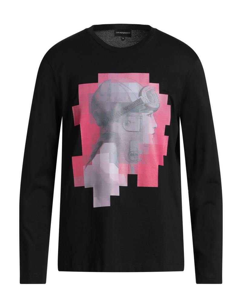 EMPORIO ARMANI T-shirts Herren Schwarz von EMPORIO ARMANI