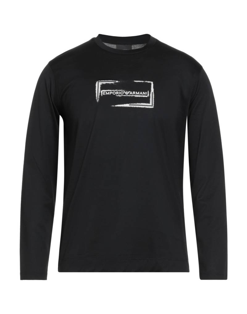 EMPORIO ARMANI T-shirts Herren Schwarz EMPORIO ARMANI T-shirts Herren Schwarz von EMPORIO ARMANI