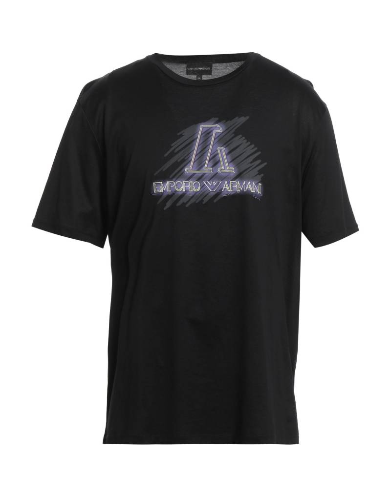 EMPORIO ARMANI T-shirts Herren Schwarz EMPORIO ARMANI T-shirts Herren Schwarz von EMPORIO ARMANI