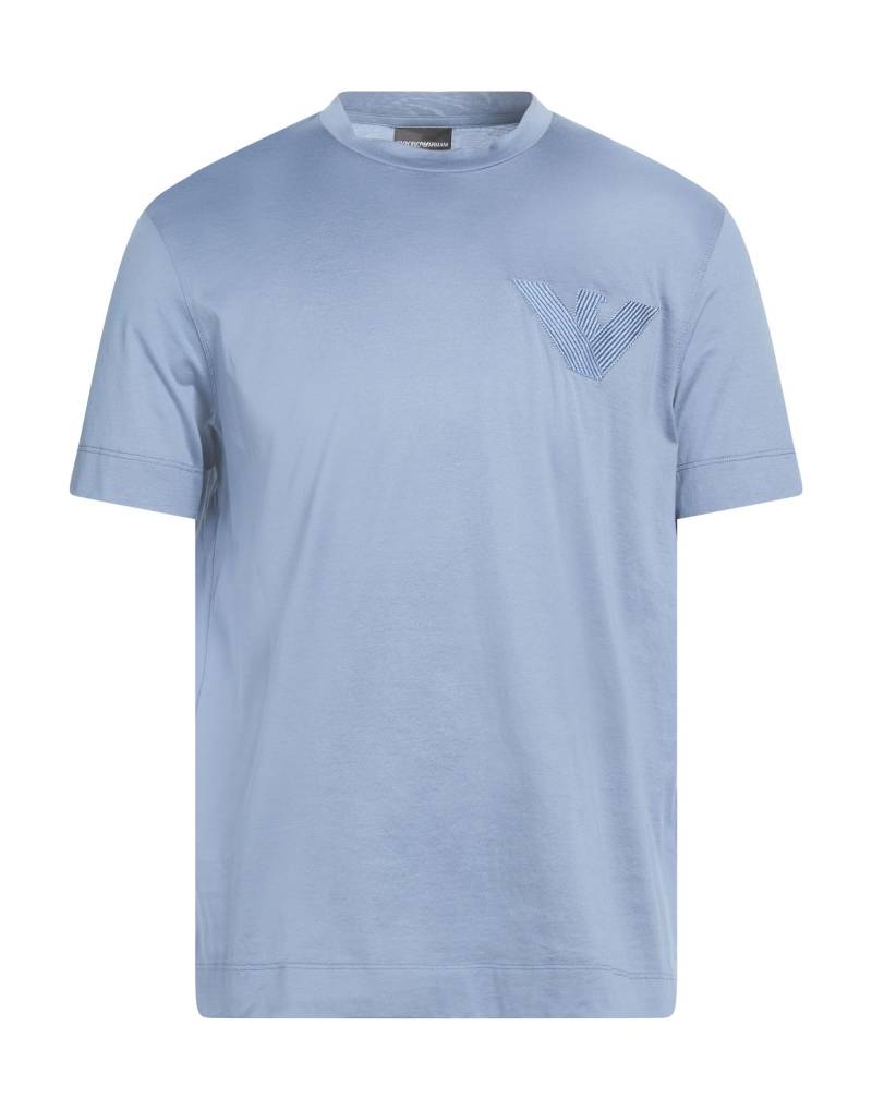EMPORIO ARMANI T-shirts Herren Taubenblau von EMPORIO ARMANI