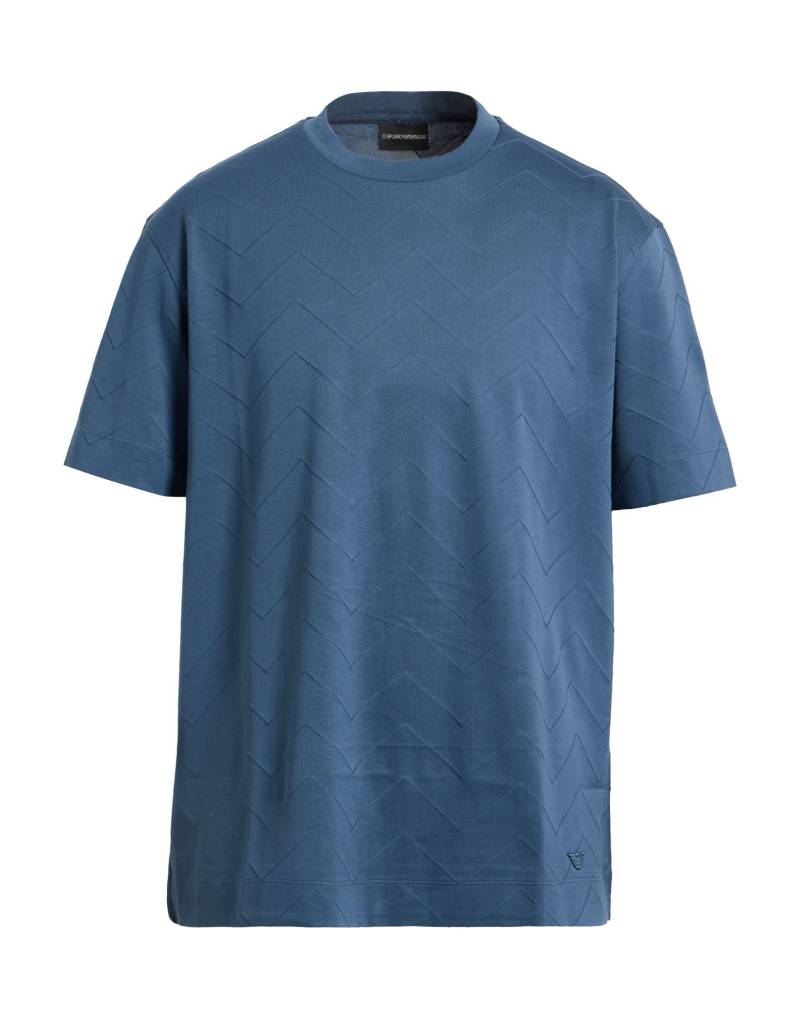 EMPORIO ARMANI T-shirts Herren Taubenblau EMPORIO ARMANI T-shirts Herren Taubenblau von EMPORIO ARMANI