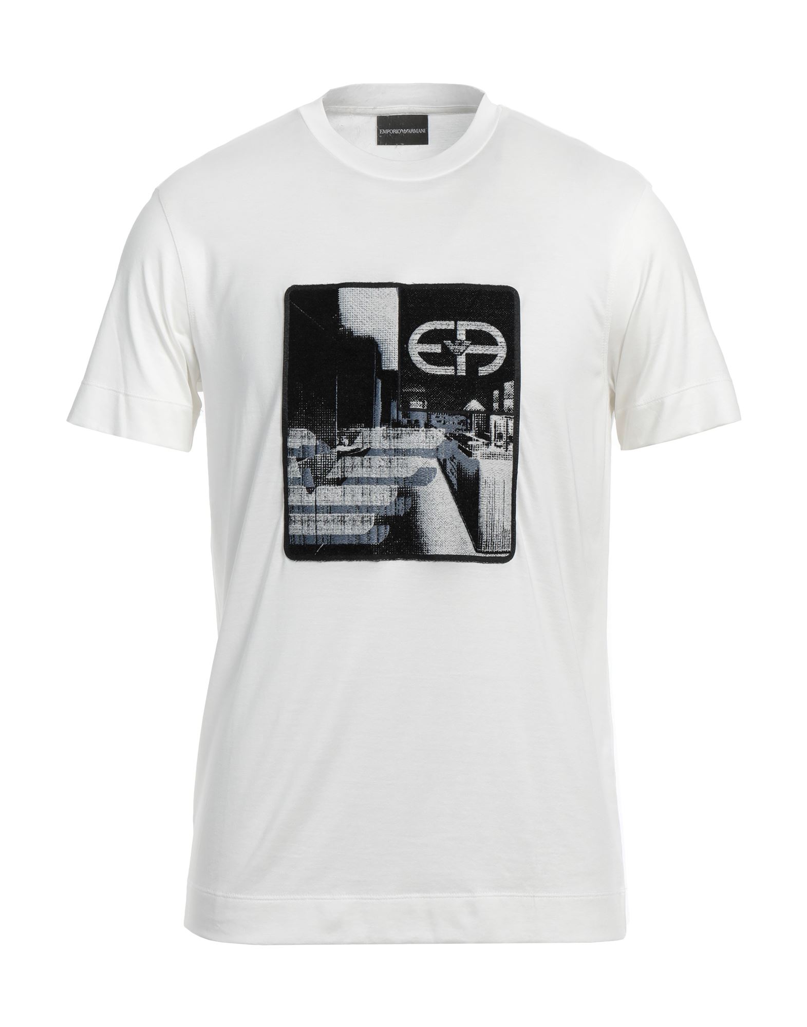 EMPORIO ARMANI T-shirts Herren Weiß von EMPORIO ARMANI
