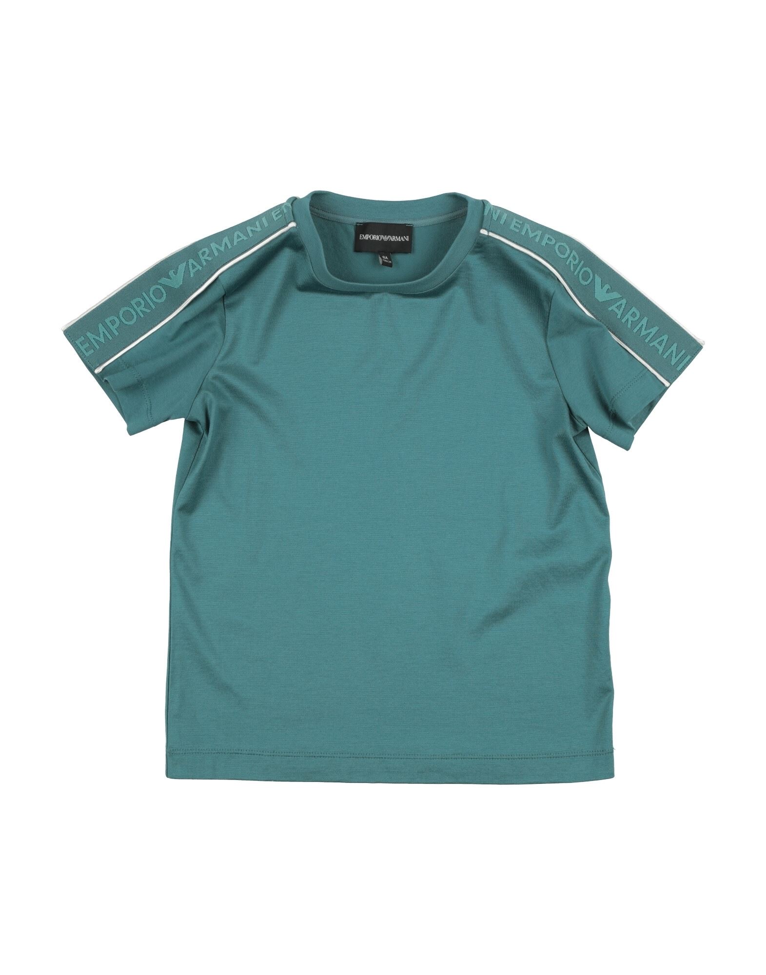 EMPORIO ARMANI T-shirts Kinder Aquamarin von EMPORIO ARMANI