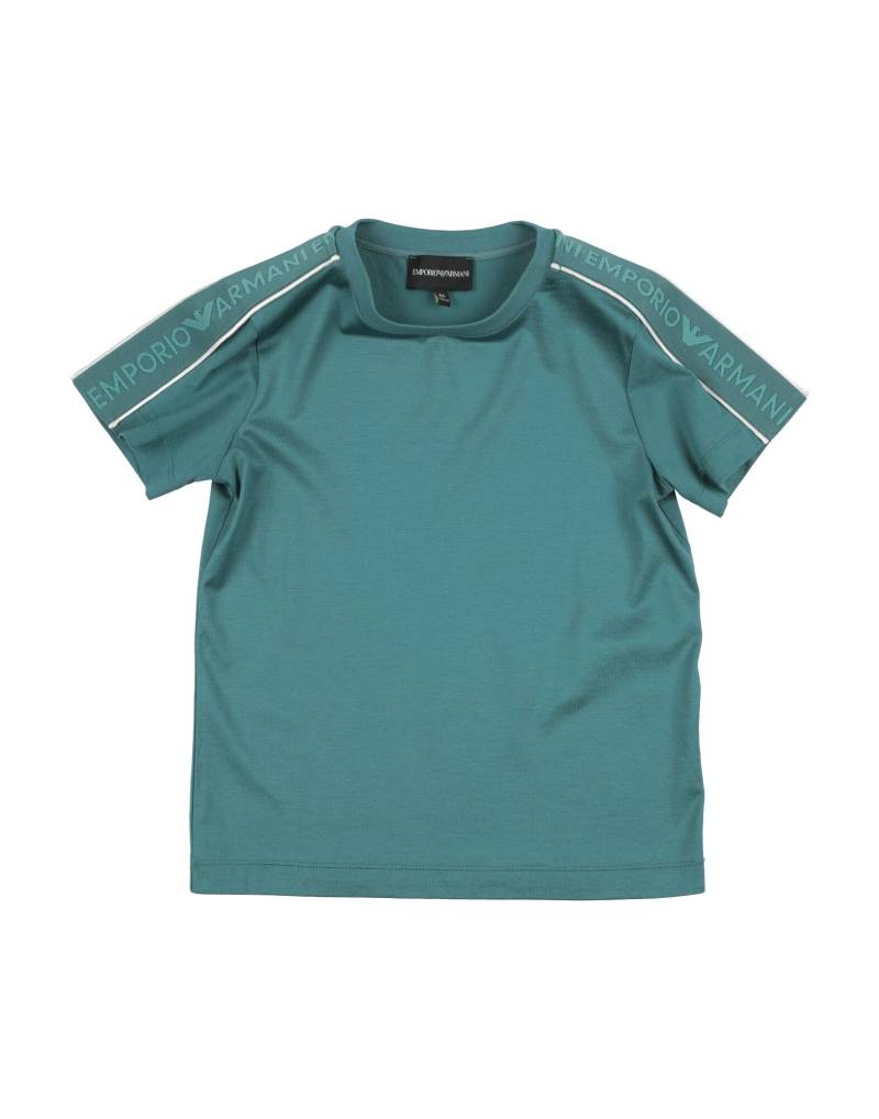 EMPORIO ARMANI T-shirts Kinder Aquamarin von EMPORIO ARMANI