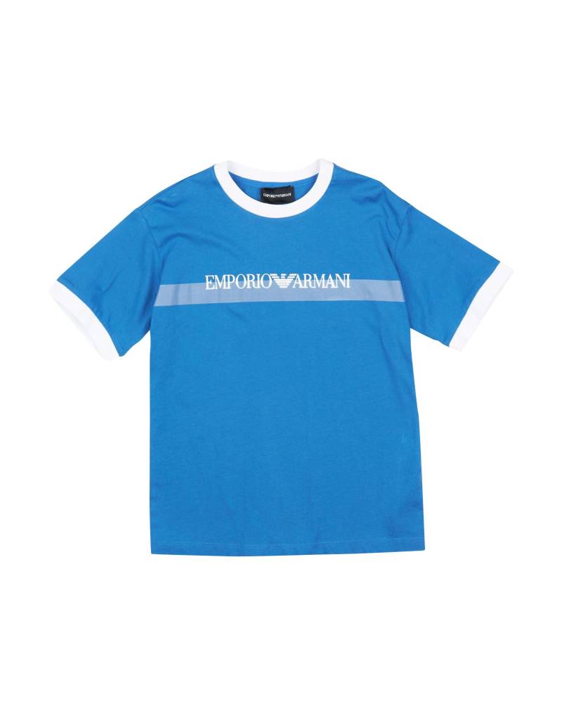 EMPORIO ARMANI T-shirts Kinder Azurblau von EMPORIO ARMANI