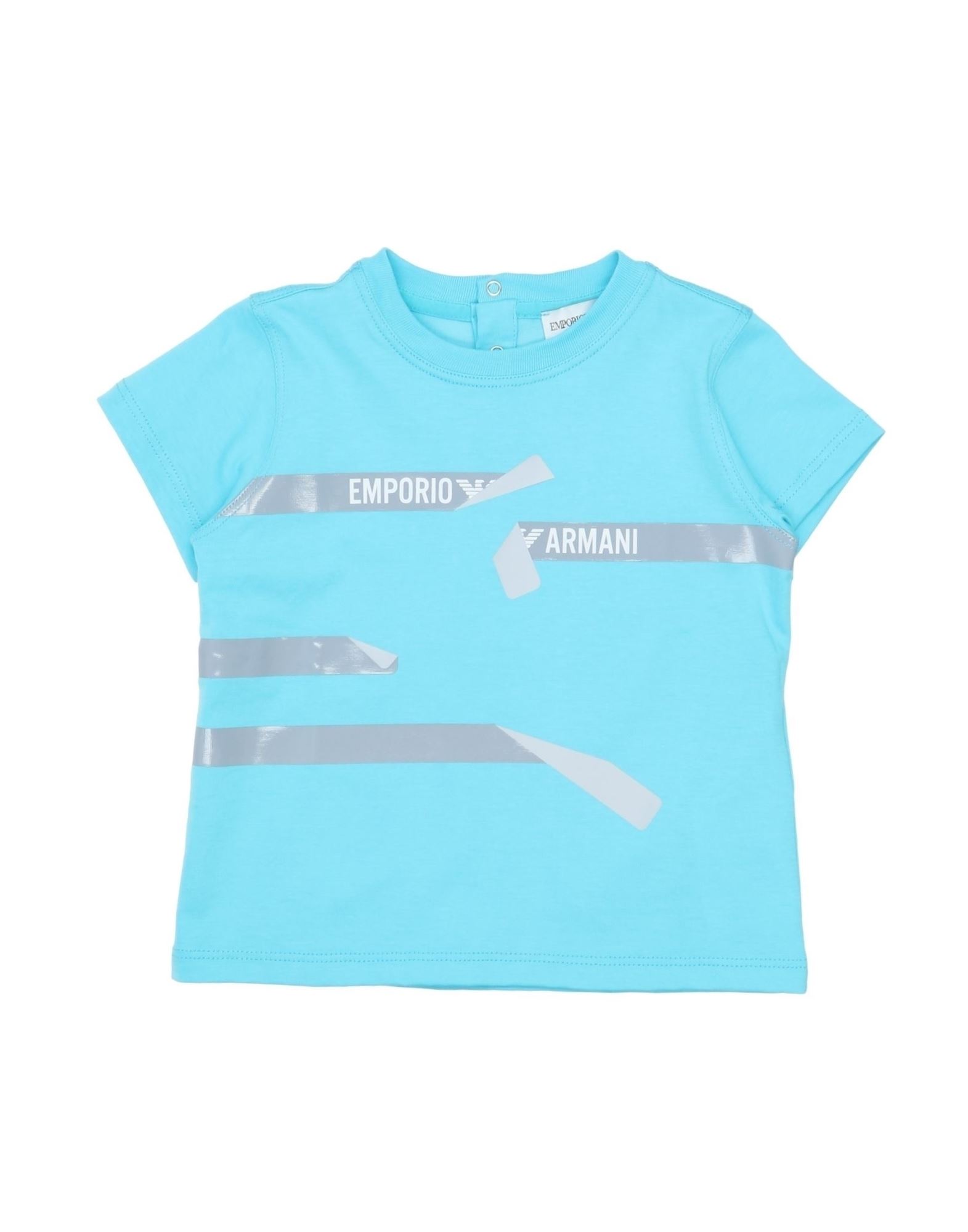 EMPORIO ARMANI T-shirts Kinder Azurblau von EMPORIO ARMANI