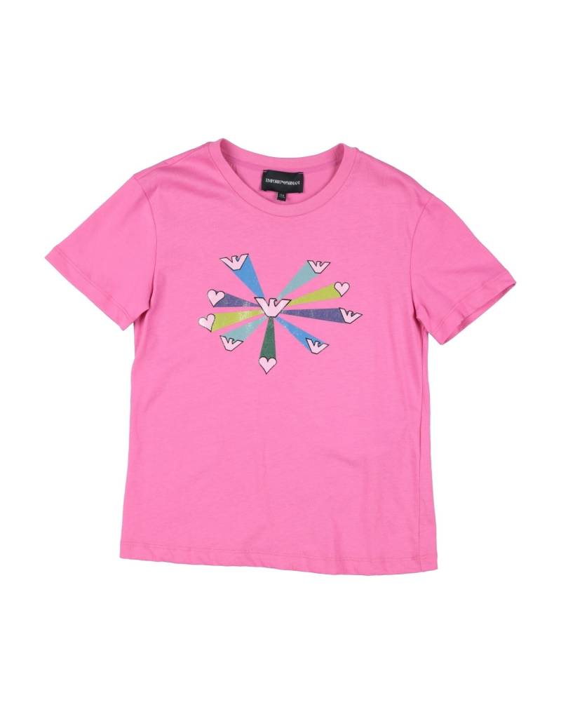 EMPORIO ARMANI T-shirts Kinder Fuchsia von EMPORIO ARMANI