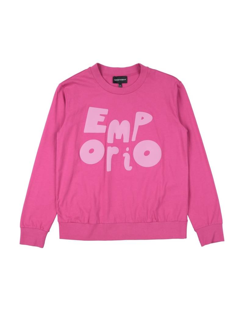 EMPORIO ARMANI T-shirts Kinder Fuchsia von EMPORIO ARMANI