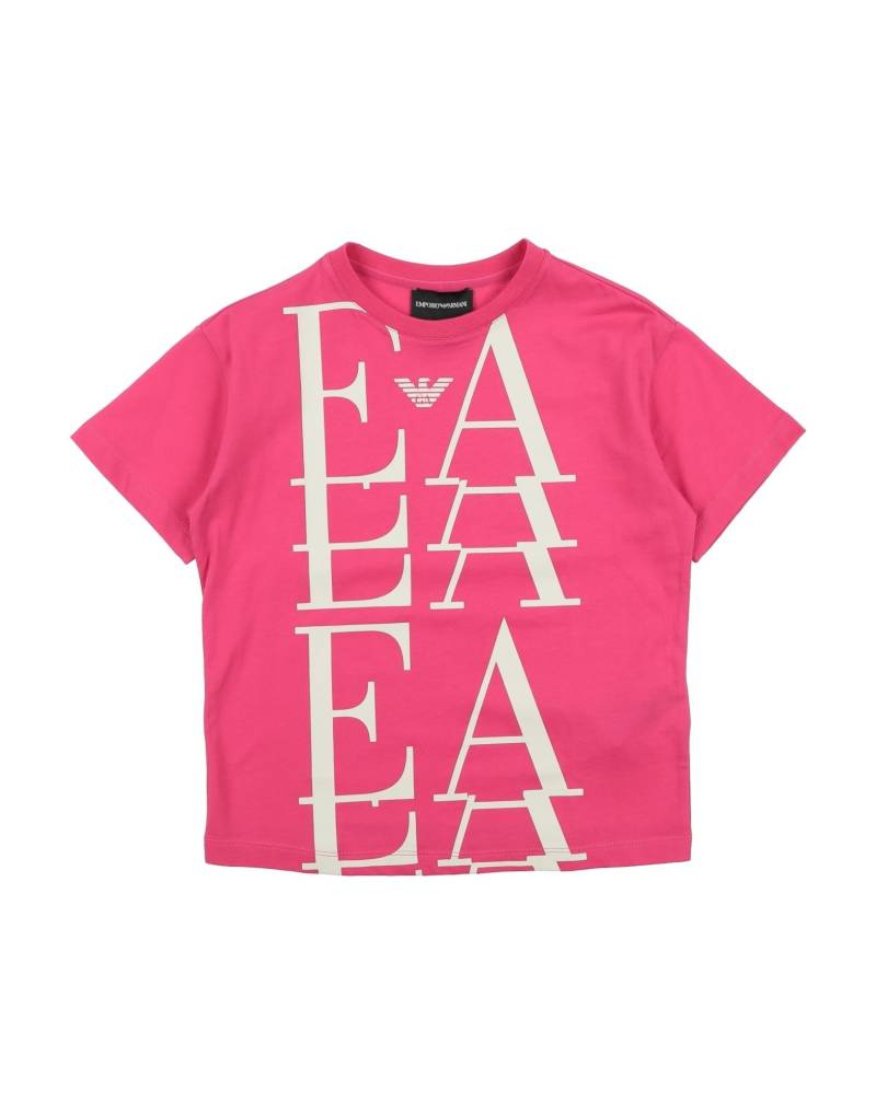 EMPORIO ARMANI T-shirts Kinder Fuchsia von EMPORIO ARMANI
