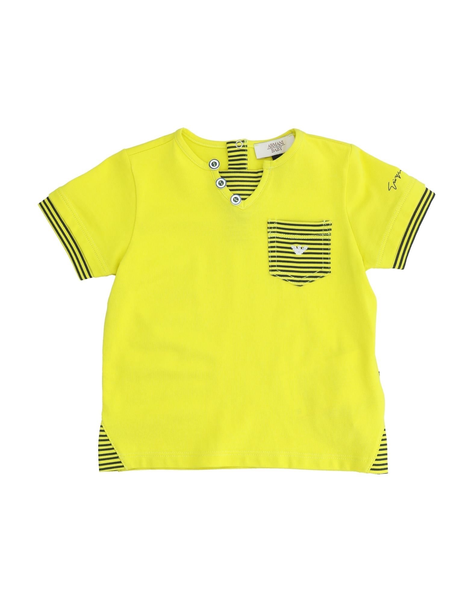 EMPORIO ARMANI T-shirts Kinder Gelb von EMPORIO ARMANI