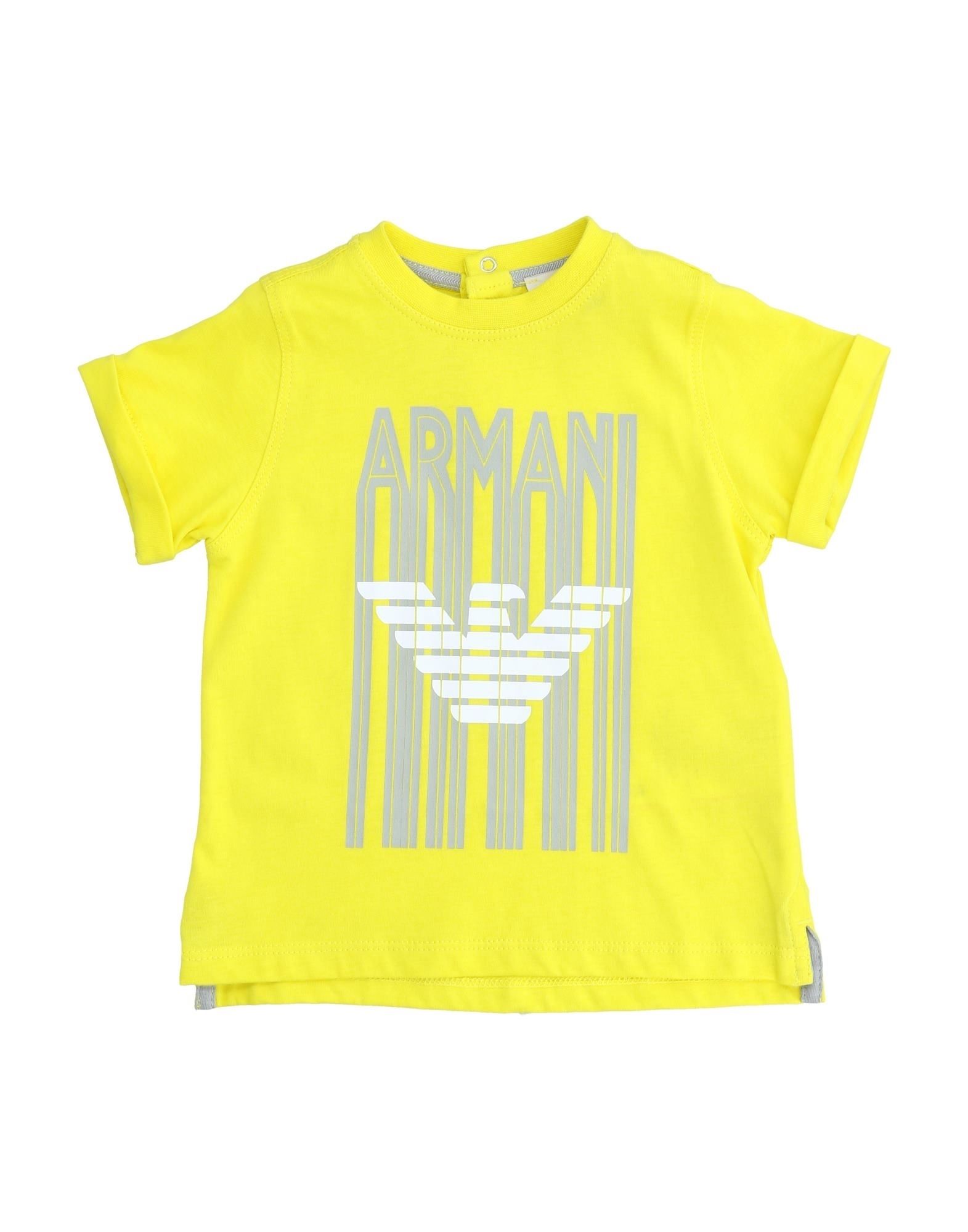 EMPORIO ARMANI T-shirts Kinder Gelb von EMPORIO ARMANI