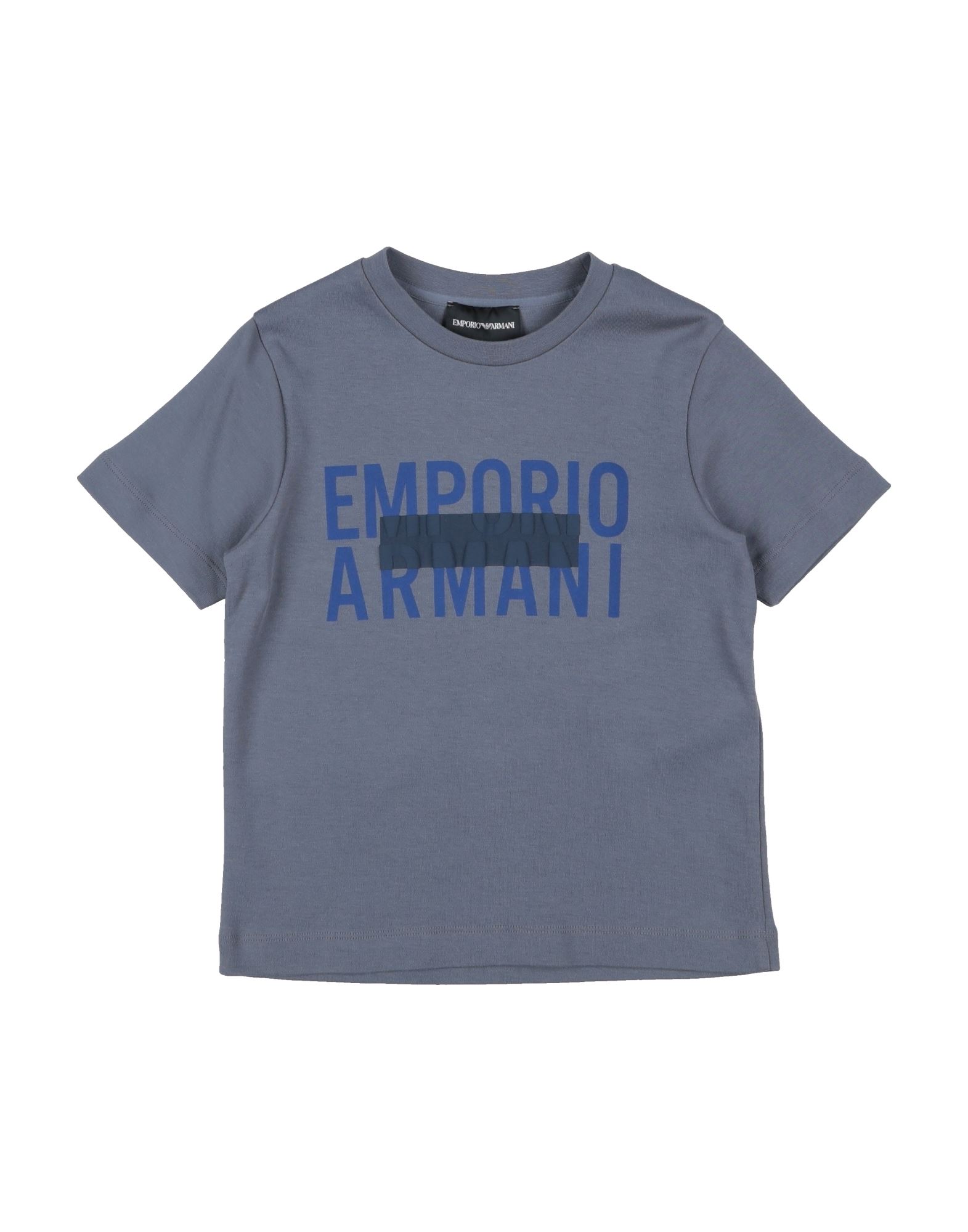 EMPORIO ARMANI T-shirts Kinder Grau EMPORIO ARMANI T-shirts Kinder Grau von EMPORIO ARMANI