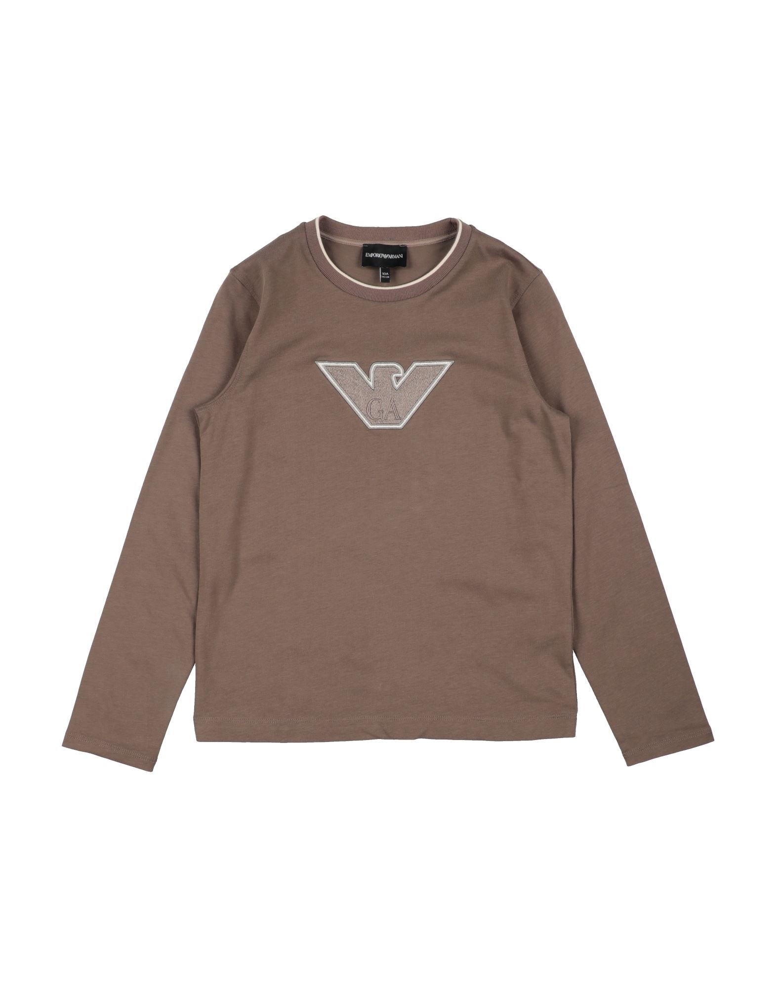EMPORIO ARMANI T-shirts Kinder Khaki von EMPORIO ARMANI