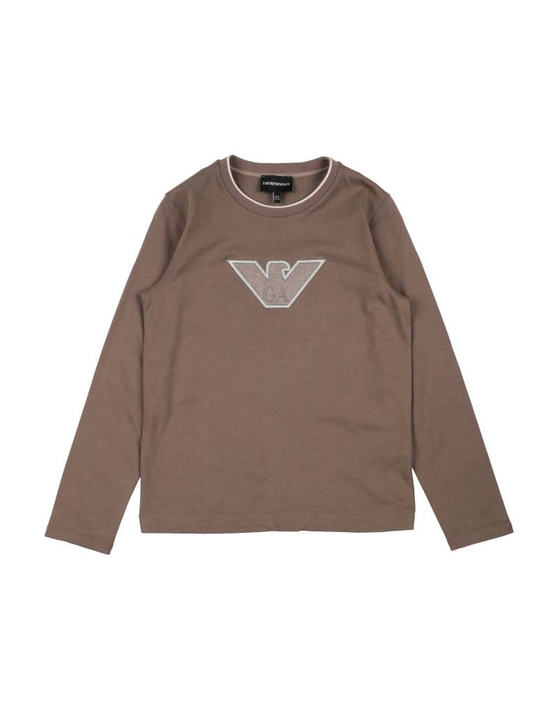 EMPORIO ARMANI T-shirts Kinder Khaki von EMPORIO ARMANI