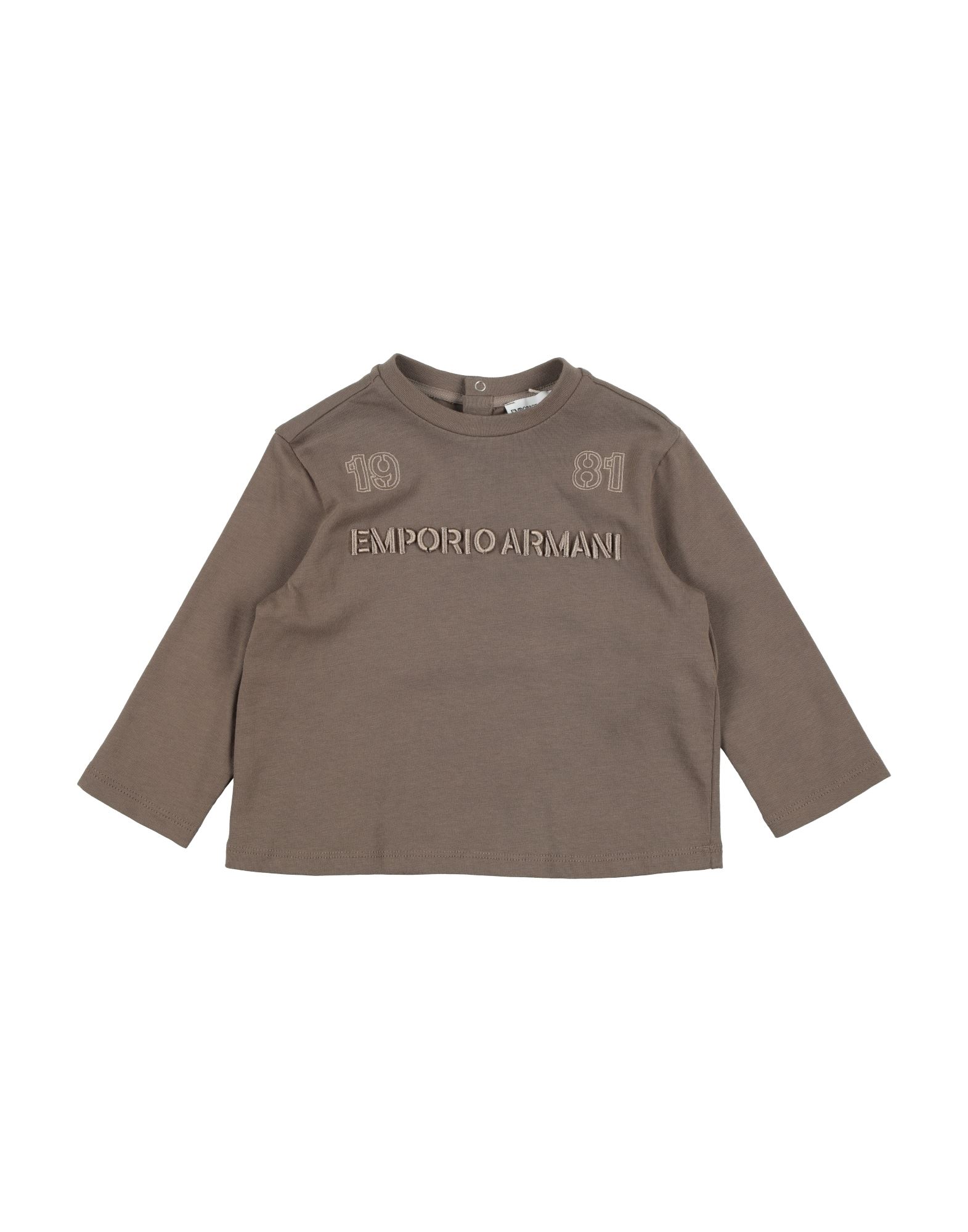 EMPORIO ARMANI T-shirts Kinder Khaki von EMPORIO ARMANI