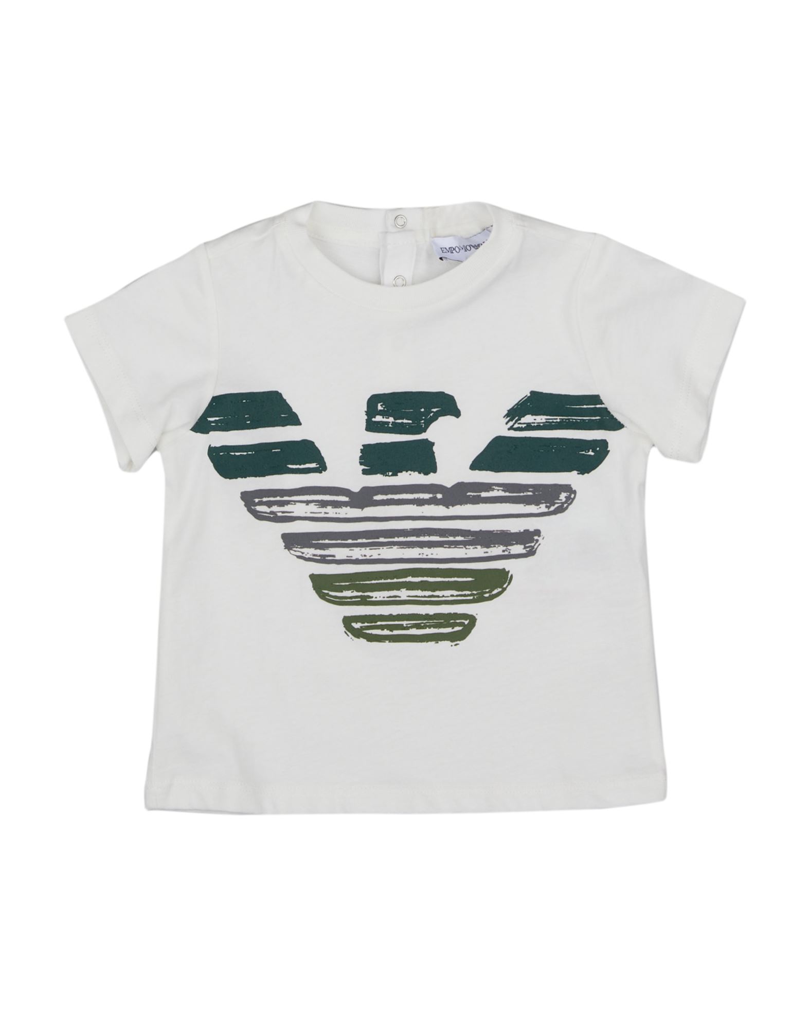 EMPORIO ARMANI T-shirts Kinder Off white von EMPORIO ARMANI