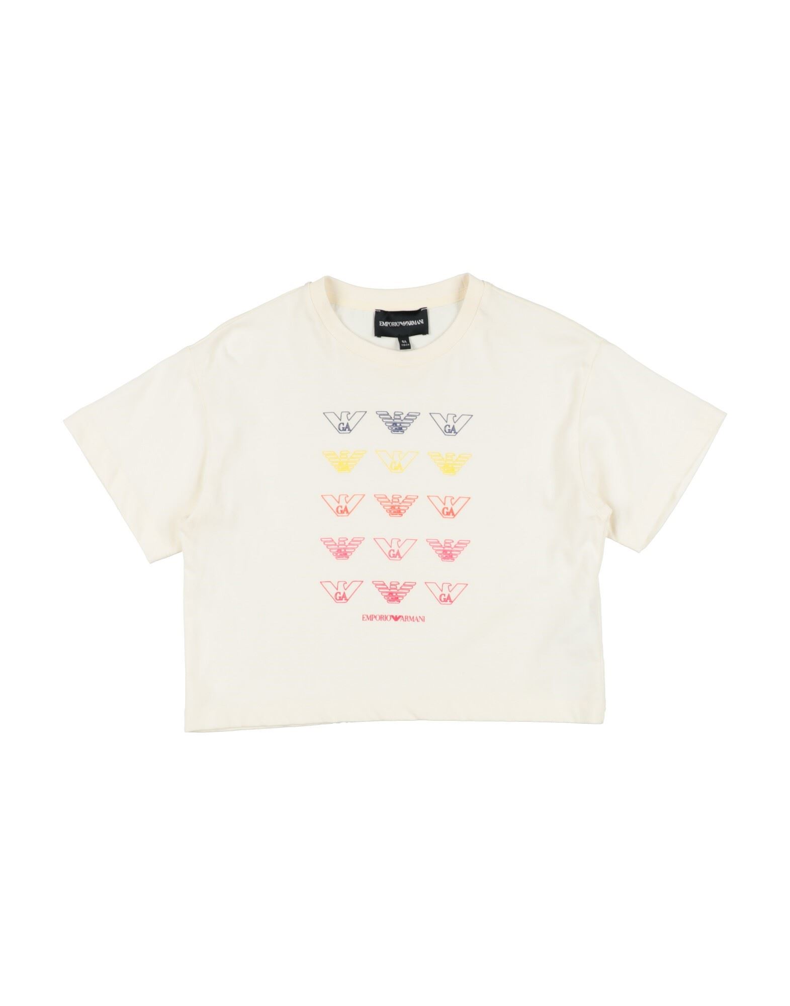 EMPORIO ARMANI T-shirts Kinder Off white von EMPORIO ARMANI