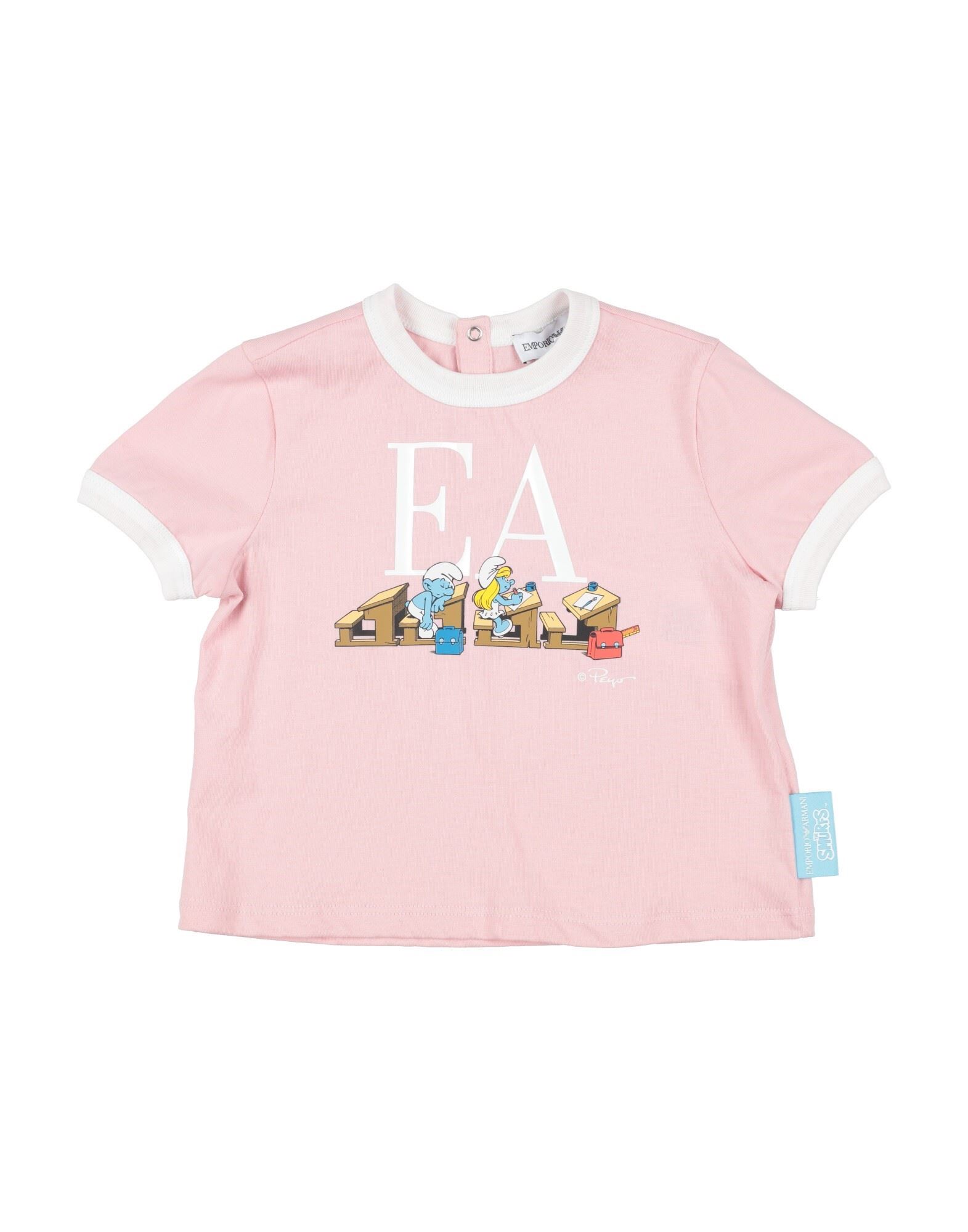 EMPORIO ARMANI T-shirts Kinder Rosa von EMPORIO ARMANI