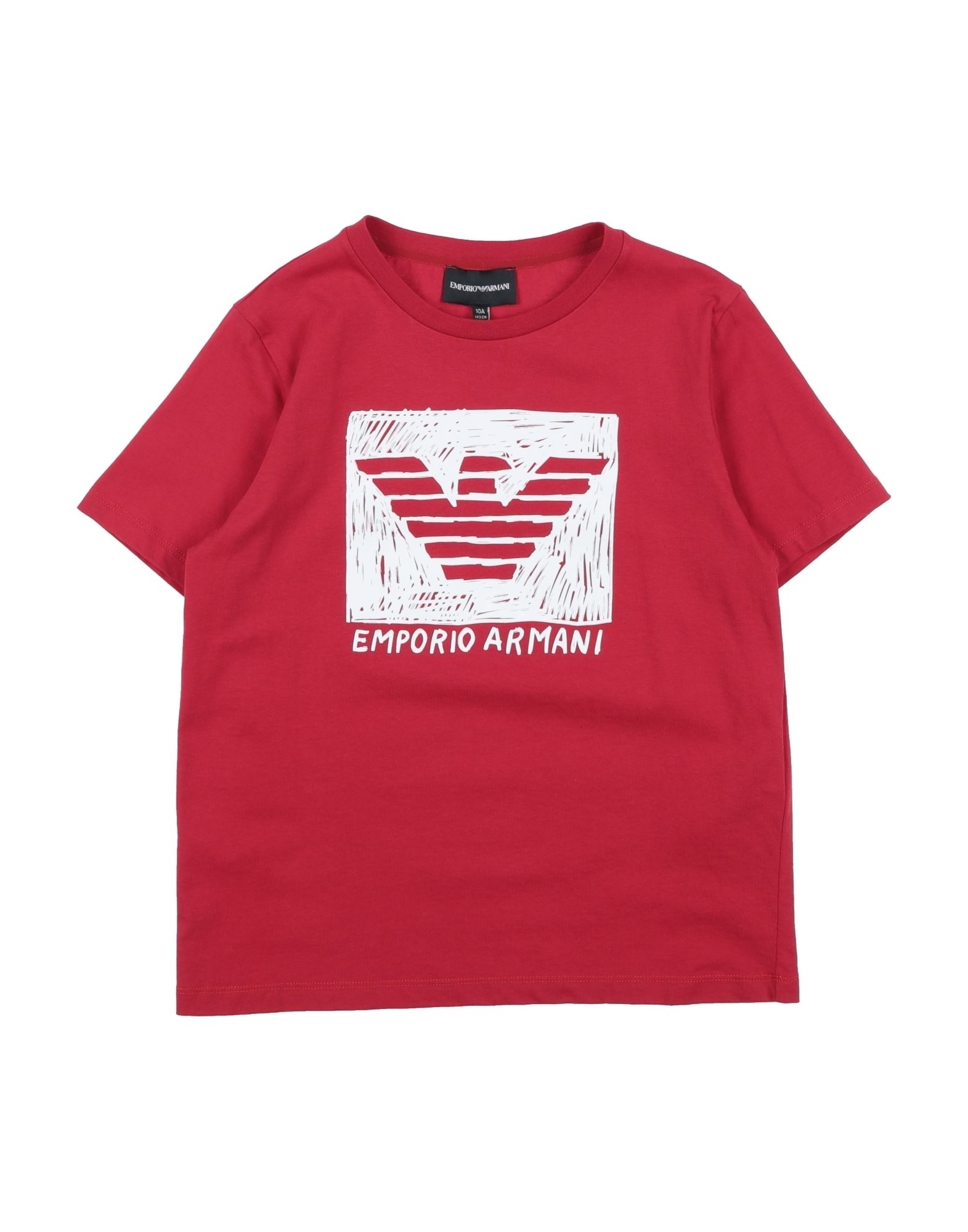 EMPORIO ARMANI T-shirts Kinder Rot von EMPORIO ARMANI