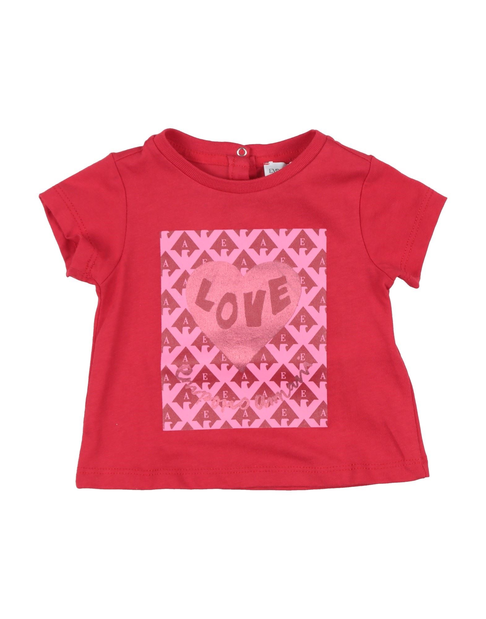 EMPORIO ARMANI T-shirts Kinder Rot EMPORIO ARMANI T-shirts Kinder Rot von EMPORIO ARMANI